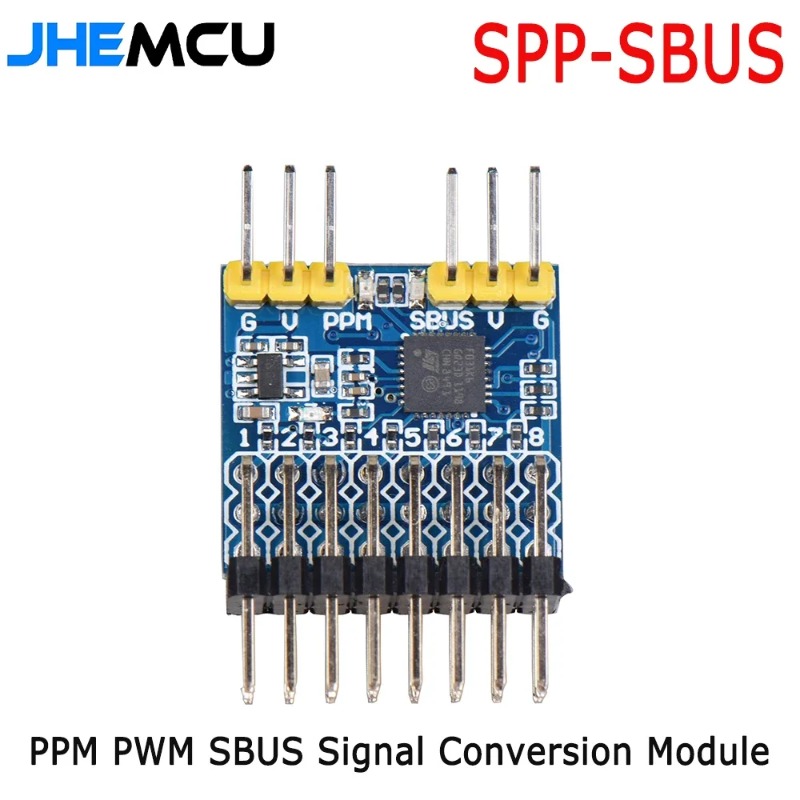 Frsky Receiver Module - JHEMCU SPP-SBUS 8CH PPM PWM to