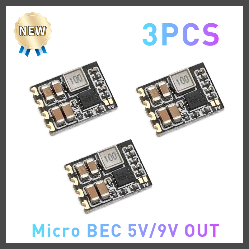 Rc Drift Car Kit - 3pcs/Micro BEC 2S~6S (6-30V) to 5V/9V-ADJ
