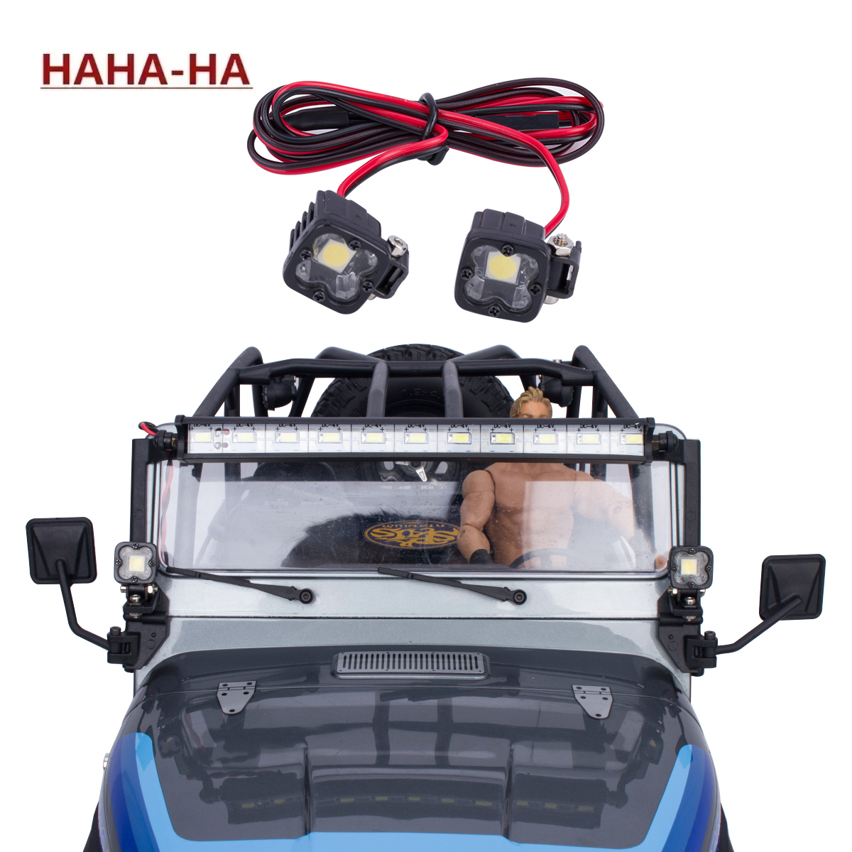 Rc Car Body Shell - RC Car Square Bright LED Top