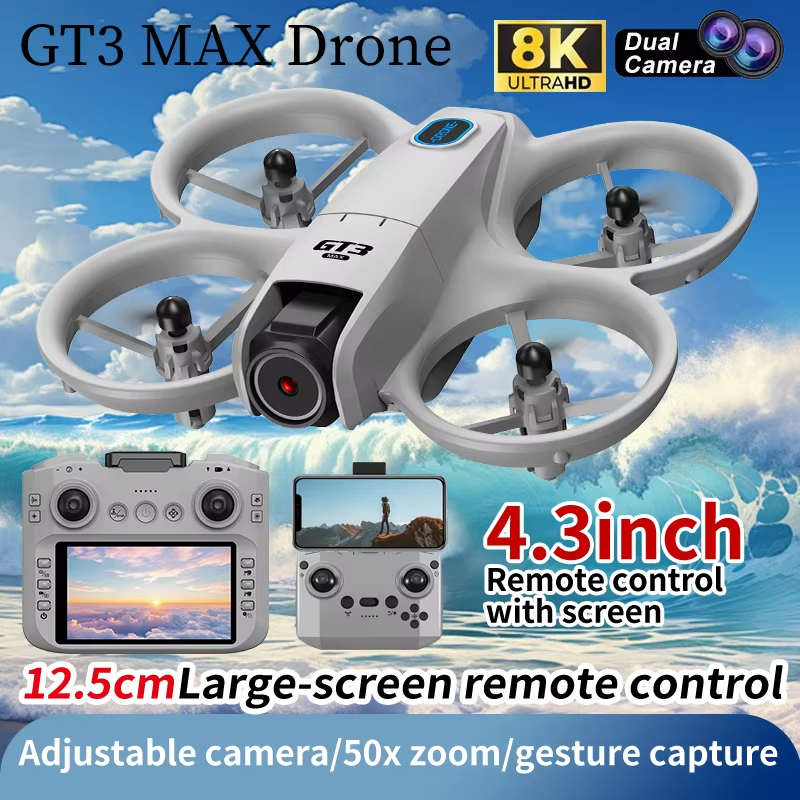 New GT3/GT3 MAX Drone 8K HD Re - Drone Pro Rc Ufo 리뷰 및 가격