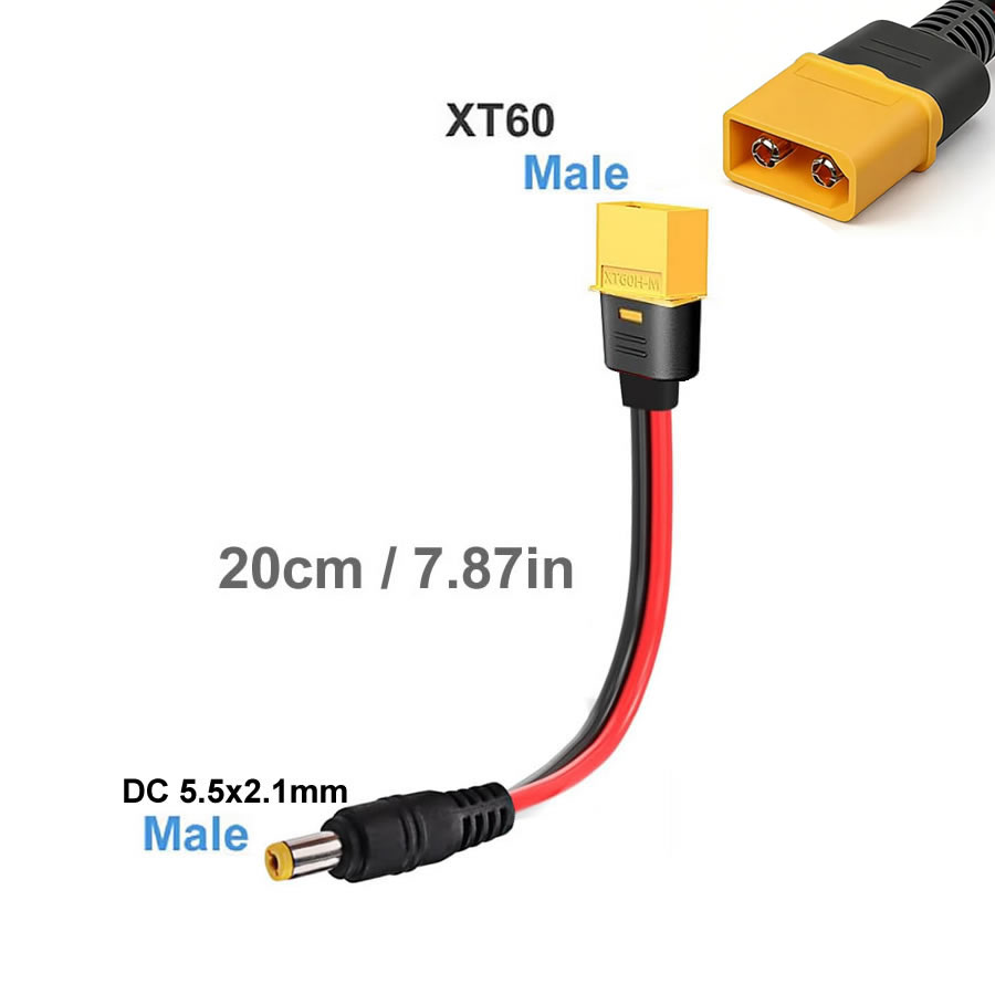 XT60 Plug Female Male To DC 5. - Drone Rc Car Hybrid 리뷰 및 가격
