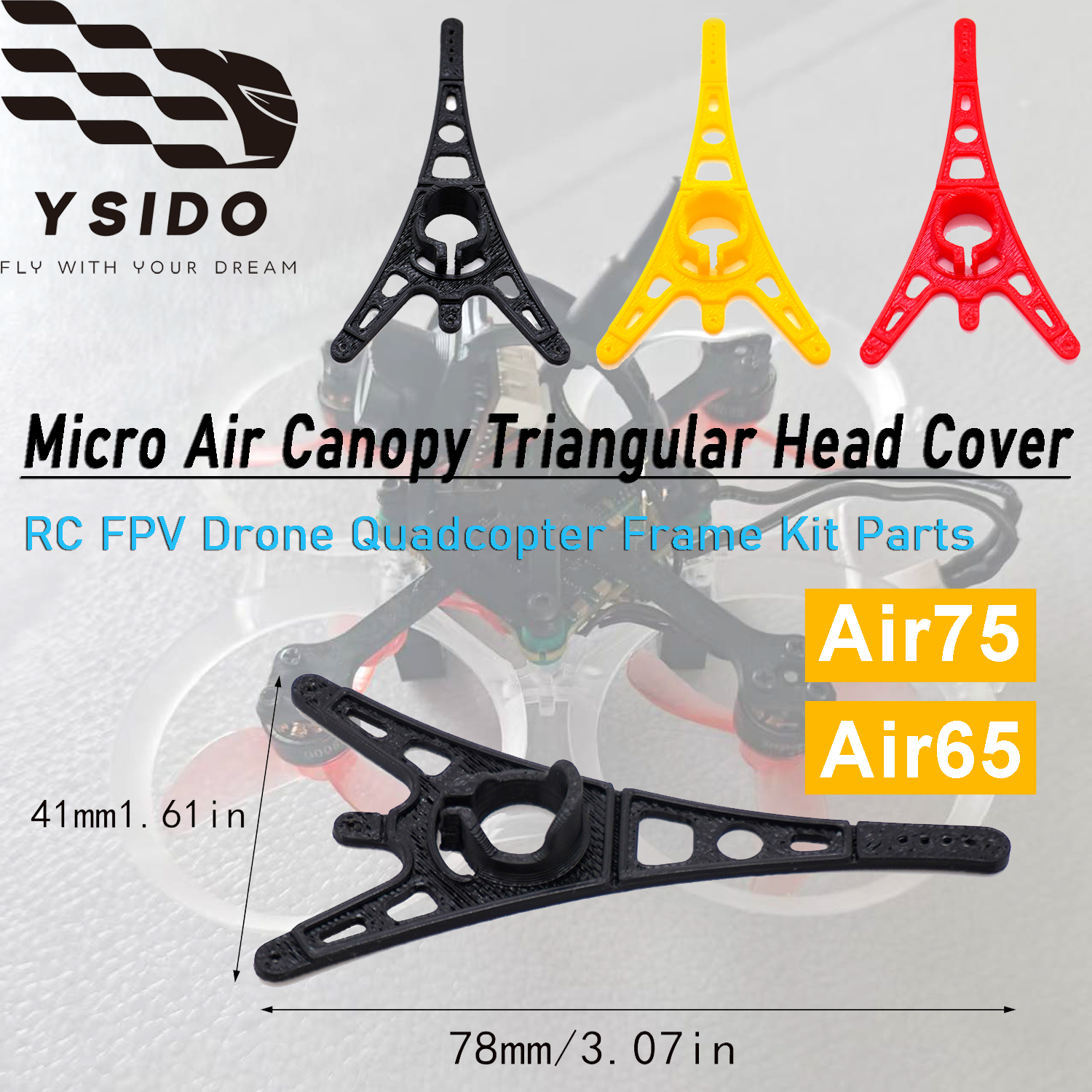 YSIDO Micro Air Canopy Triangu - Micro Fpv Quad 리뷰 및 가격