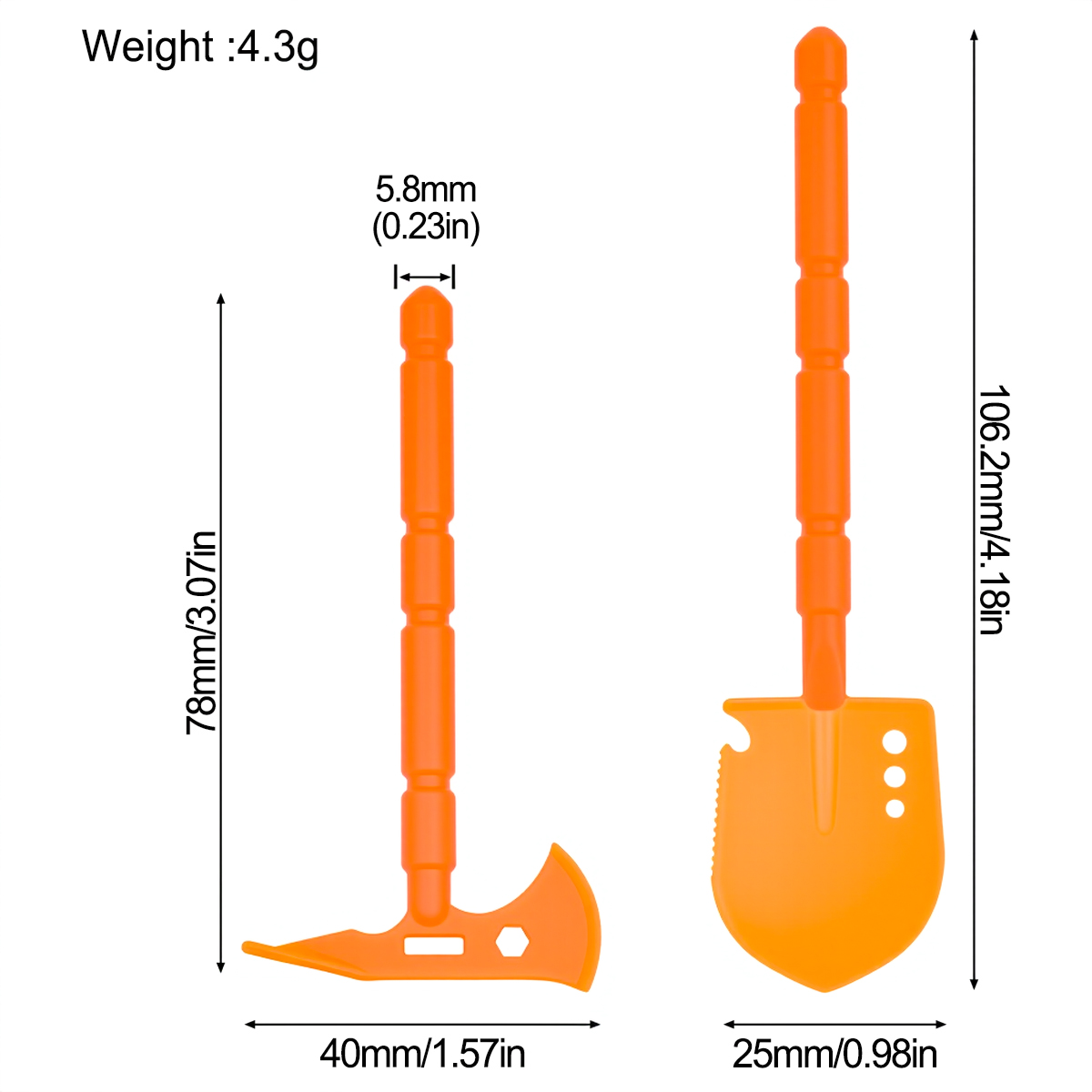 Simulated Plastic Shovel Picka - Rc Car Body Shell 리뷰 및 가격