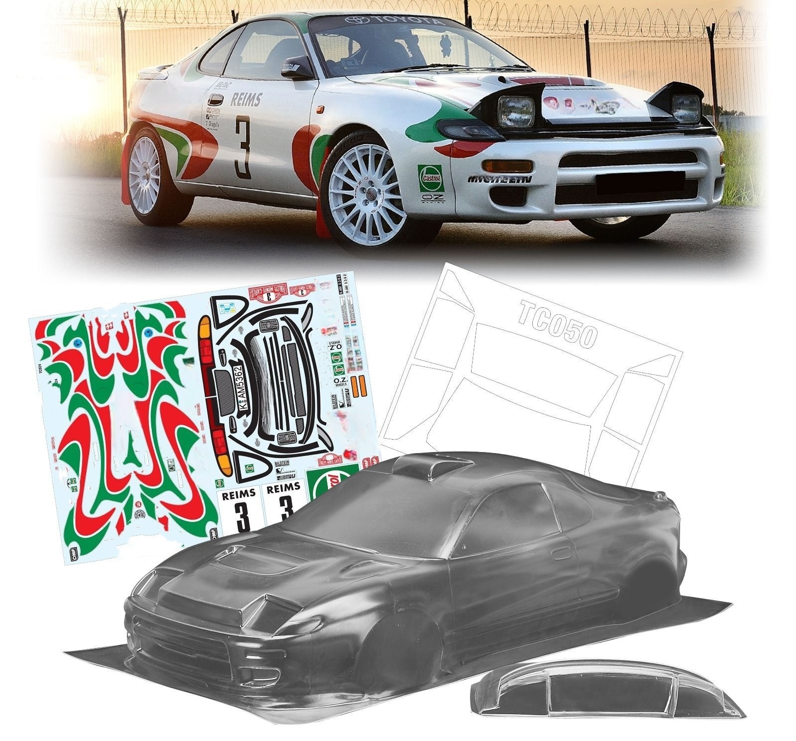 1/10 Celica GT4 Rally Hidden h - Rc Car Body Shell 리뷰 및 가격