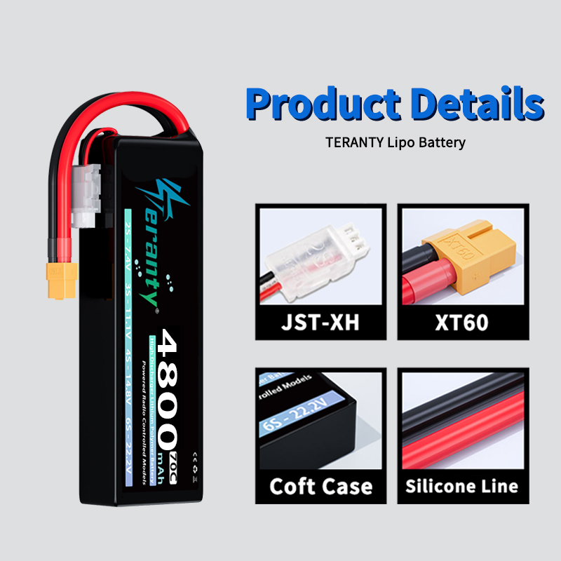 TERANTY Lipo Battery 2S 4800mA - Drone Rc Truck 리뷰 및 가격