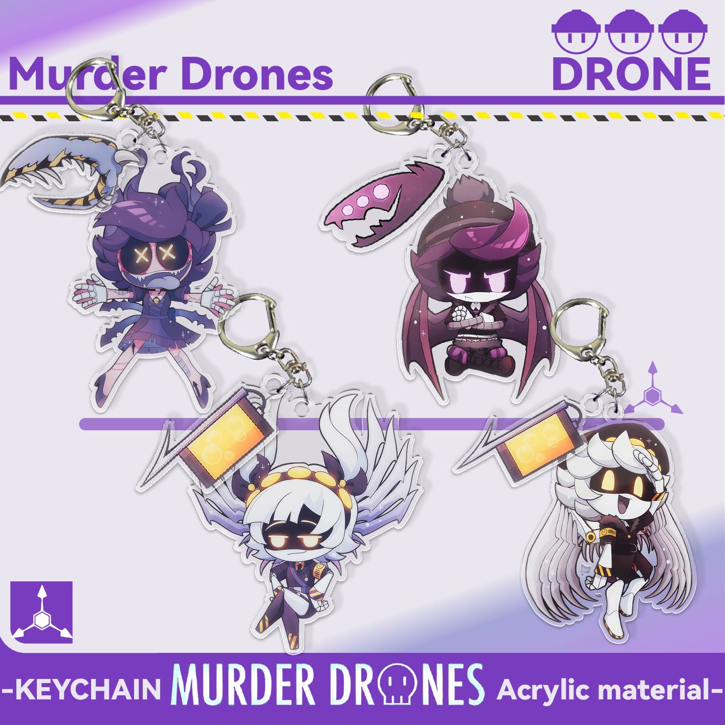 Murder Drones Keychain.,2D Acr - Drone & Rc Plane Maker Durgapur West Bengal 리뷰 및 가격