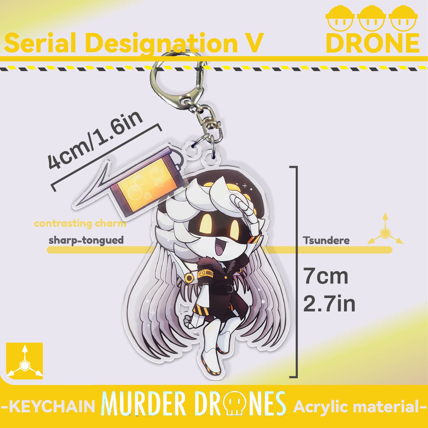 Murder Drones Keychain.,2D Acr - Drone & Rc Plane Maker Durgapur West Bengal 리뷰 및 가격