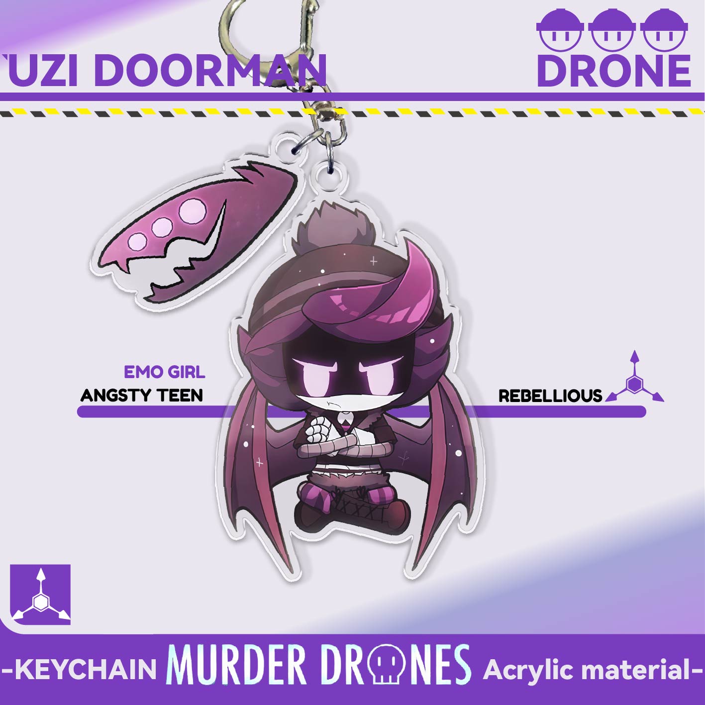 Murder Drones Keychain.,2D Acr - Drone & Rc Plane Maker Durgapur West Bengal 리뷰 및 가격