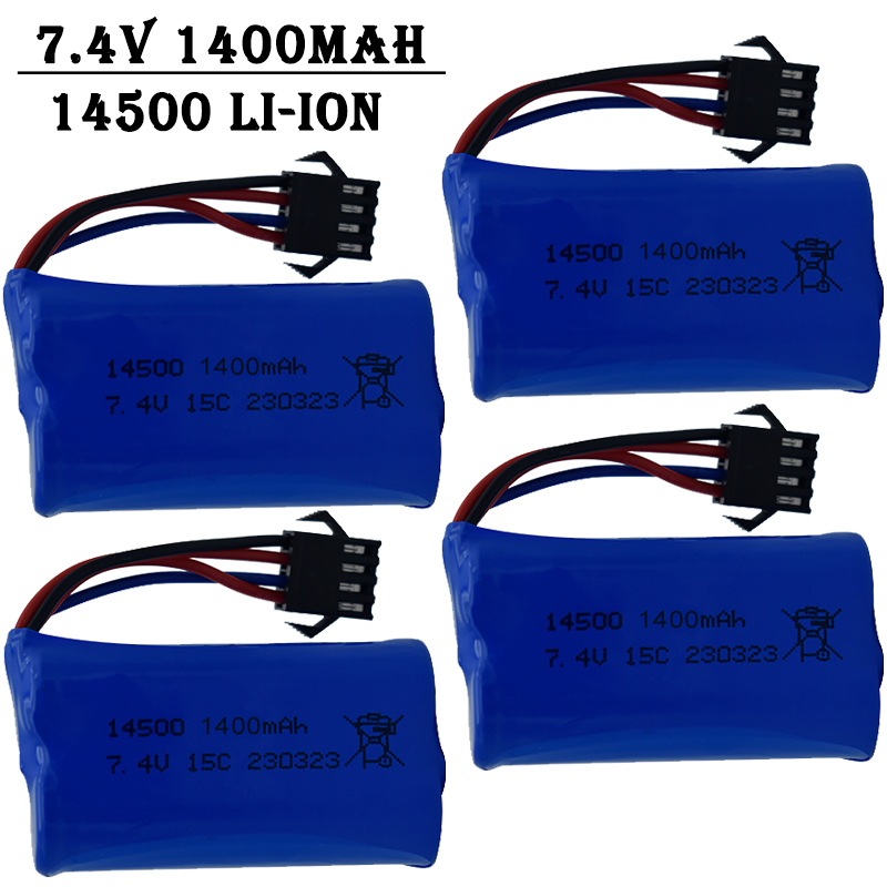 7.4V 1400mAh 14500 lithium-ion - Drone Rc Truck 리뷰 및 가격