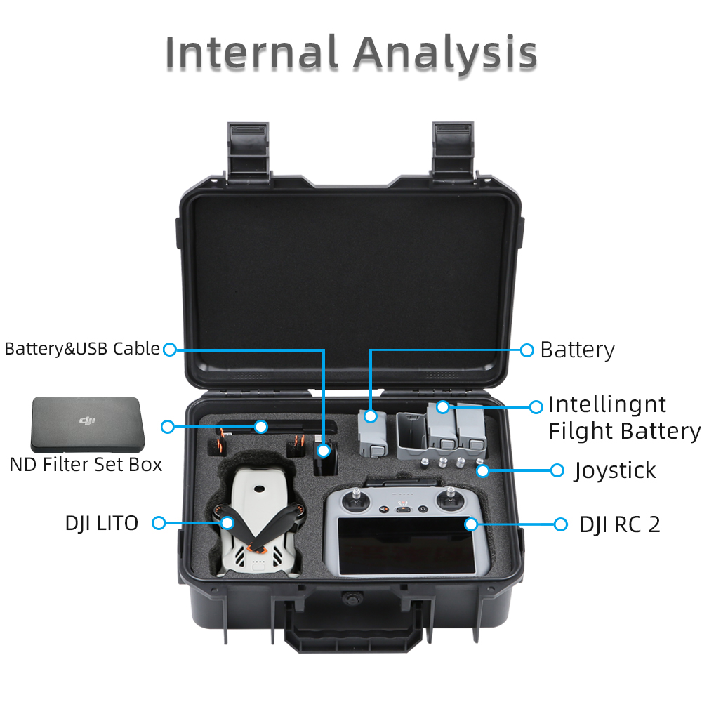For DJI LITO 1 X1 Drone Hard S - Drone Rc Cover 리뷰 및 가격