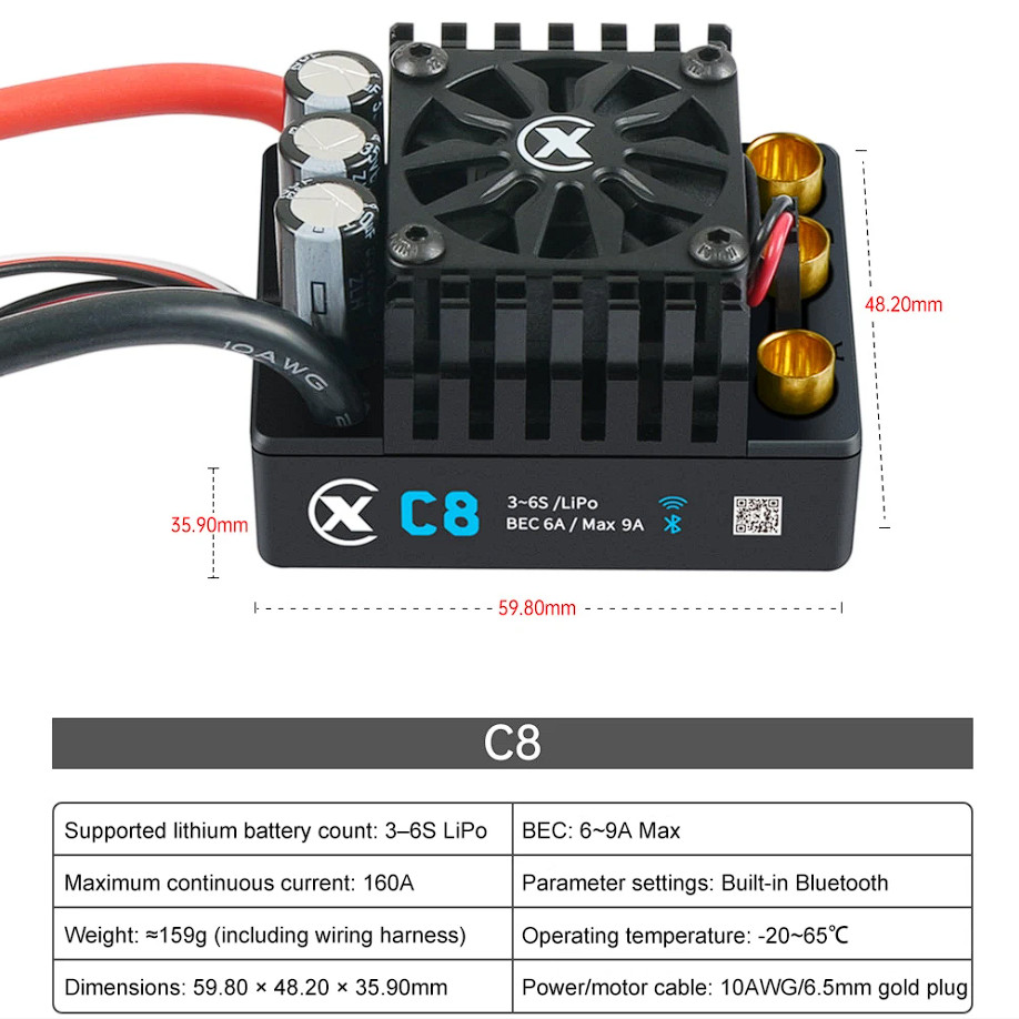 Brushless ESC XC-ESC C12 C10 C - Rc Drift Car Kit 리뷰 및 가격