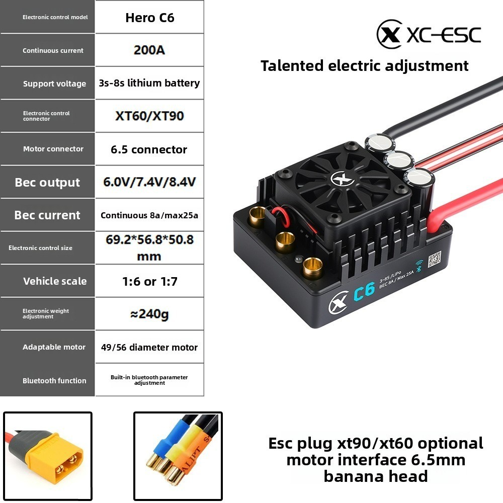 Brushless ESC XC-ESC C12 C10 C - Rc Drift Car Kit 리뷰 및 가격