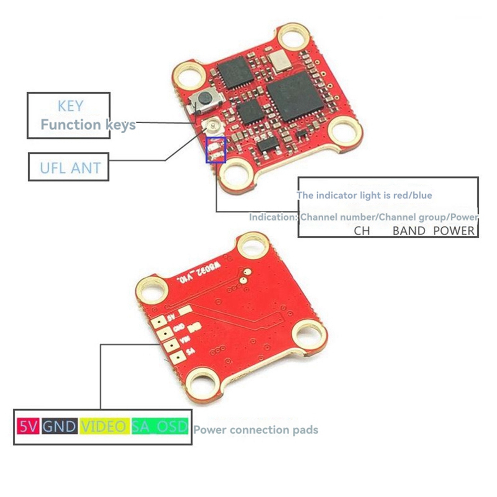 【HOT-PRICE!】2X 5.8G 400Mw VTX  - Drone Rc Price 리뷰 및 가격