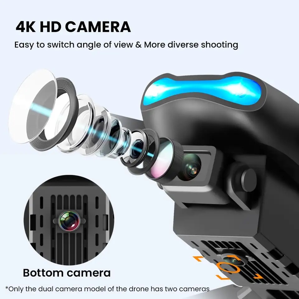 New Mini drone E99 4K WIFI HD  - Drone Pro Rc Ufo 리뷰 및 가격